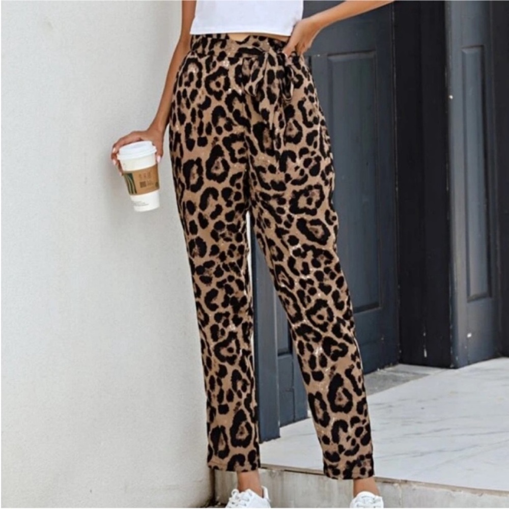 Leopard pants